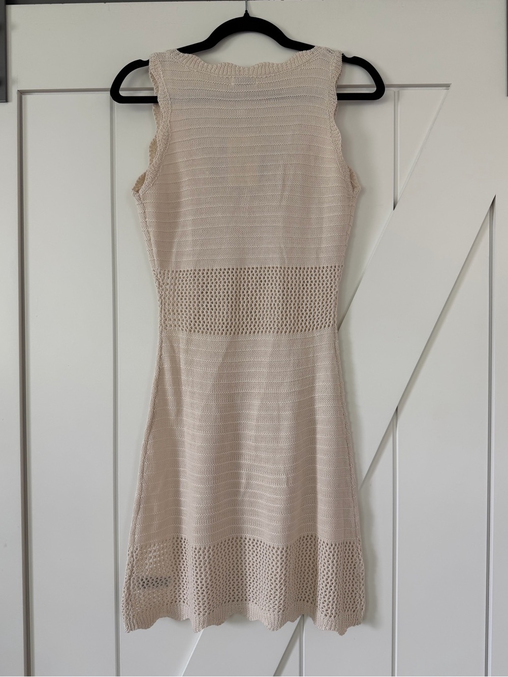 Cupshe Starfish Beige Crochet Cover-Up Mini Dress - Picture 5 of 8